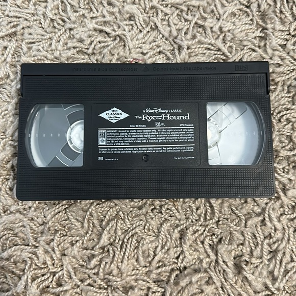 The Fox and the Hound 1994 VHS Black Diamond Walt Disney Classic - Picture 10 of 13